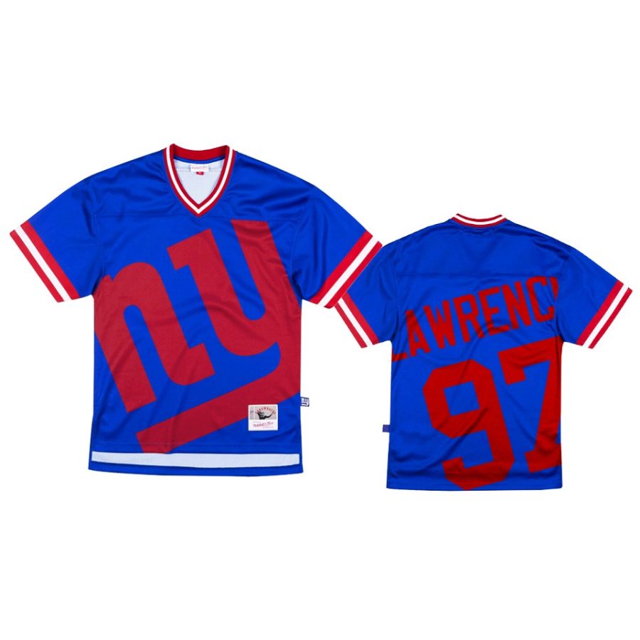 giants dexter lawrence royal big face jersey