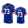 giants evan neal classic game royal jersey