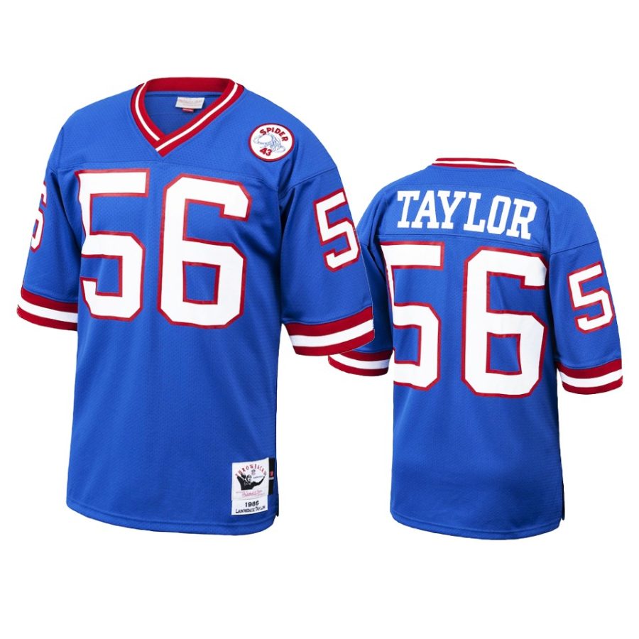 giants lawrence taylor royal 1986 legacy replica throwback jersey