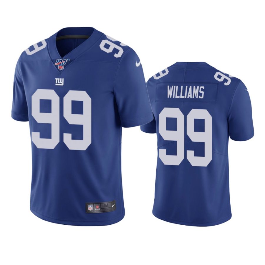 giants leonard williams royal limited 100th season jersey