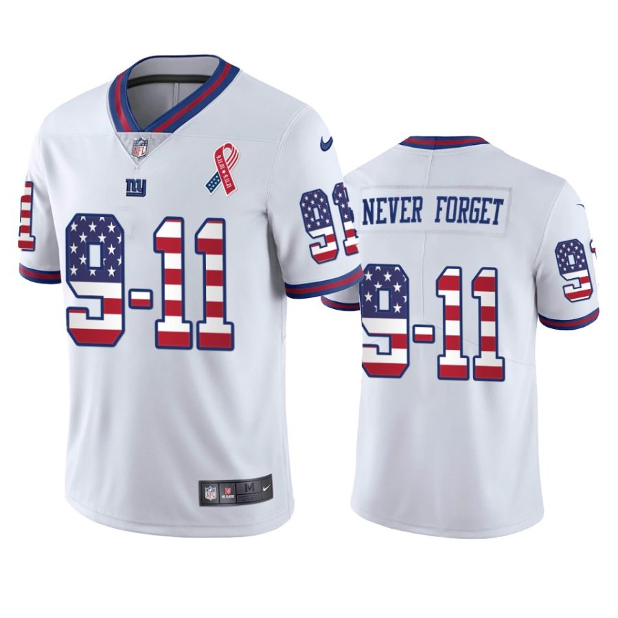 giants white 9 11 commemorative jersey