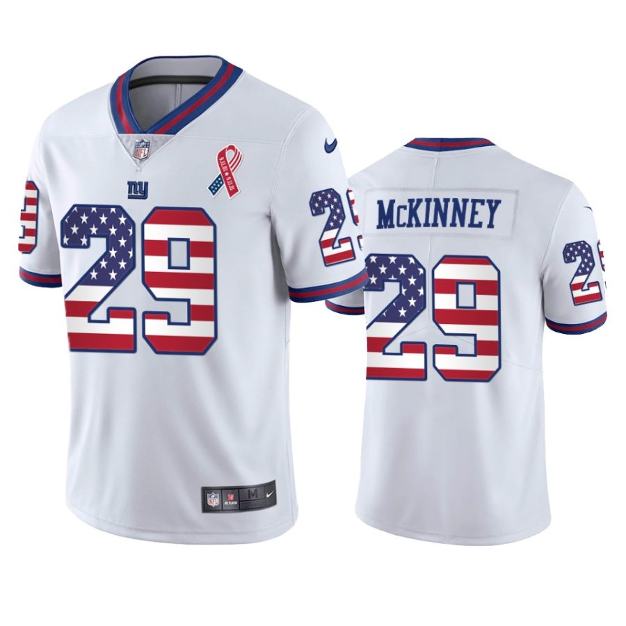 giants xavier mckinney white 9 11 commemorative jersey