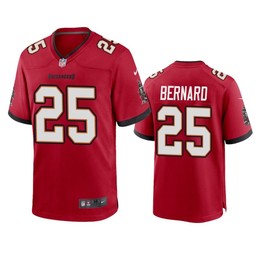 giovani bernard buccaneers game red jersey