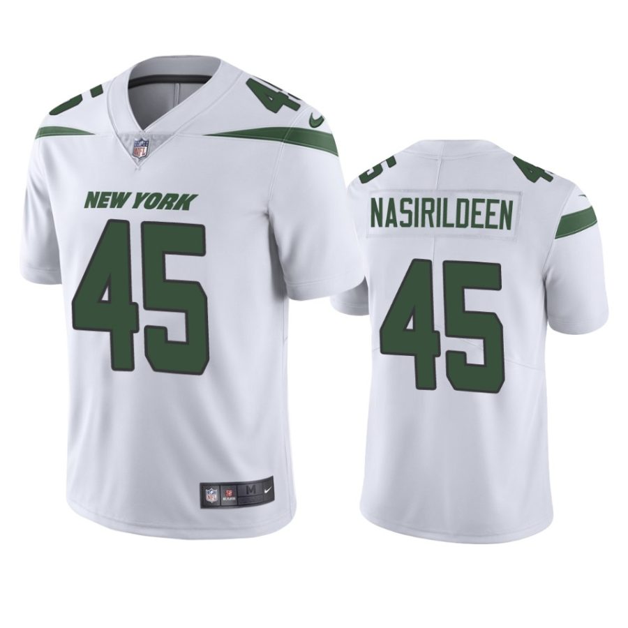 hamsah nasirildeen jets white vapor jersey