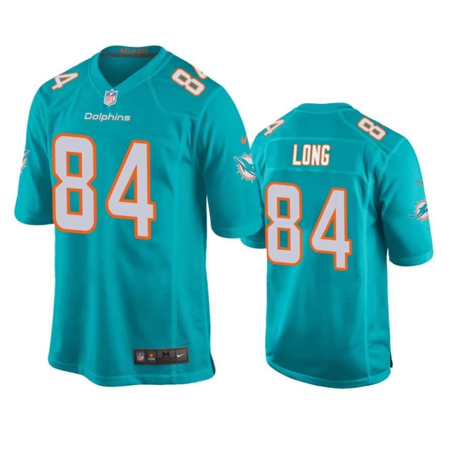 hunter long dolphins aqua game jersey