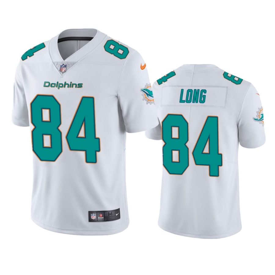 hunter long dolphins white vapor limited jersey