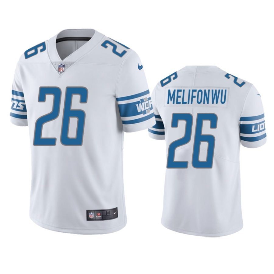 ifeatu melifonwu lions vapor limited white jersey