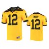 iowa hawkeyes brandon smith gold alternate jersey