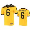 iowa hawkeyes ihmir smith marsette gold alternate jersey