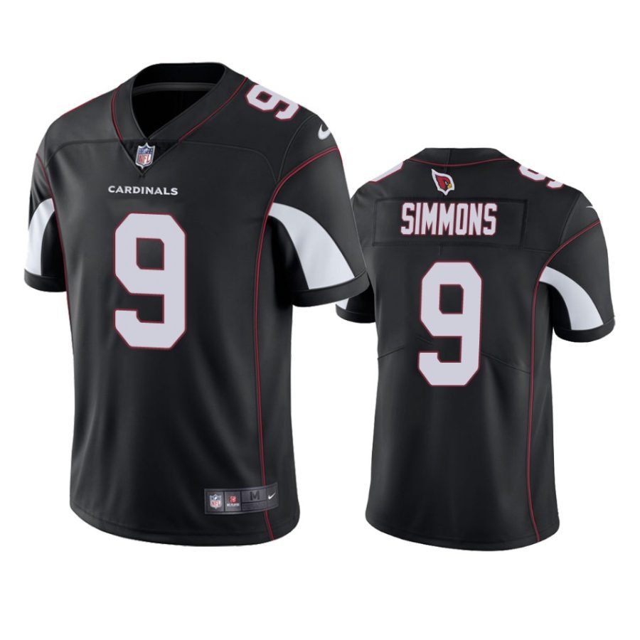 isaiah simmons cardinals black vapor jersey