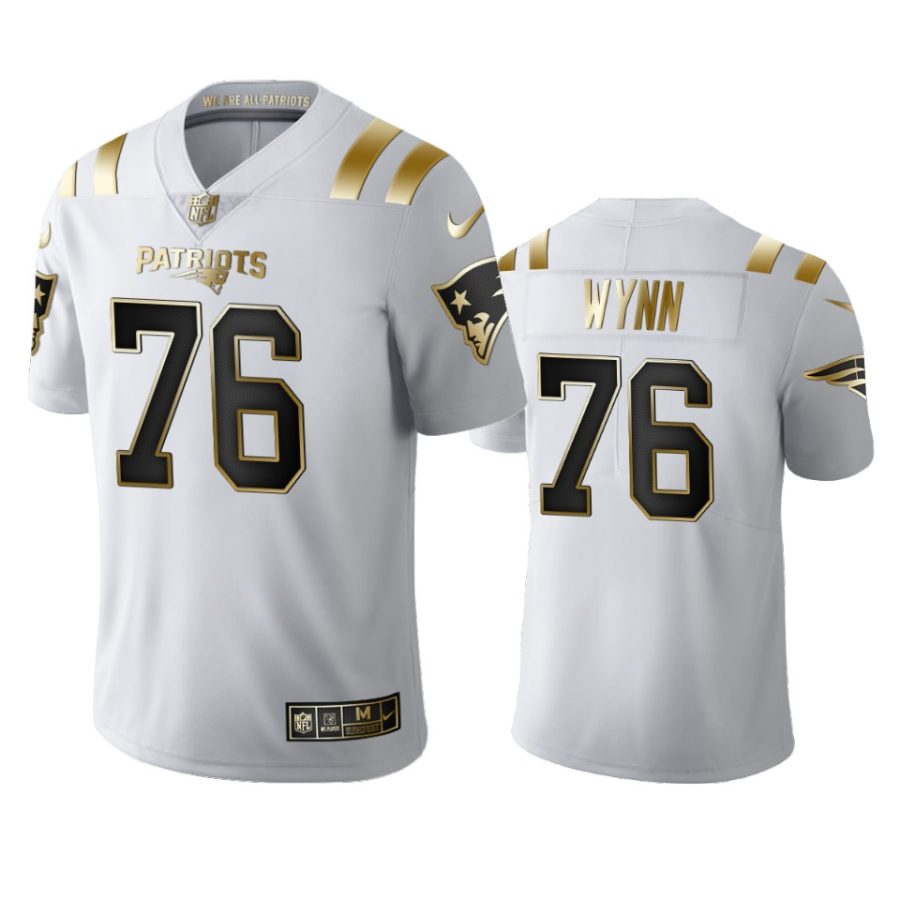 isaiah wynn patriots white golden limited jersey