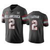 j.c. latham black 2021 under armour all america game jersey