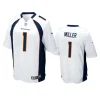 j.j. mccarthy broncos white 2024 nfl draft jersey