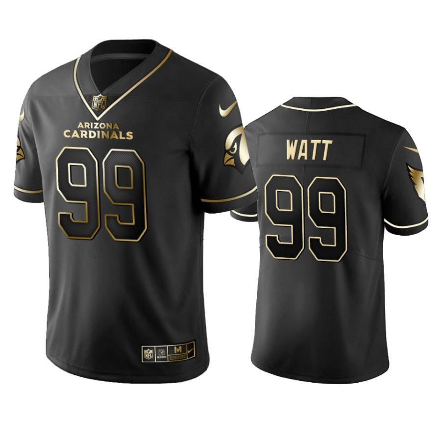 j.j. watt cardinals black golden edition jersey