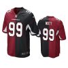 j.j. watt cardinals cardinal black split game jersey