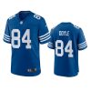 jack doyle colts royal alternate game jersey