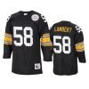 jack lambert steelers black authentic jersey