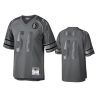 jack lambert steelers charcoal throwback metal legacy jersey