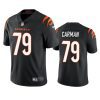 jackson carman bengals black vapor jersey