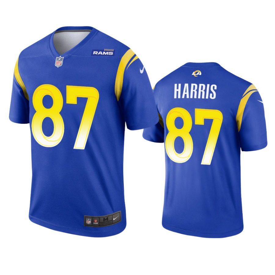 jacob harris rams legend royal jersey