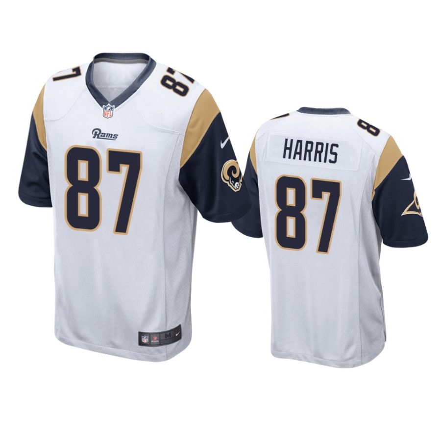 jacob harris rams white game jersey