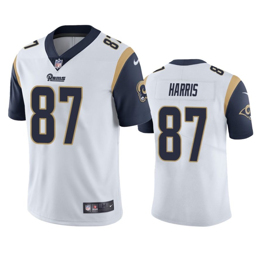 jacob harris rams white vapor jersey