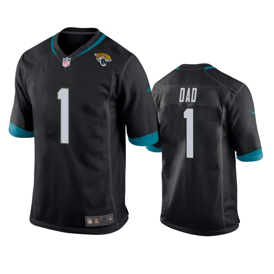 jaguars black 2019 fathers day number 1 dad jersey