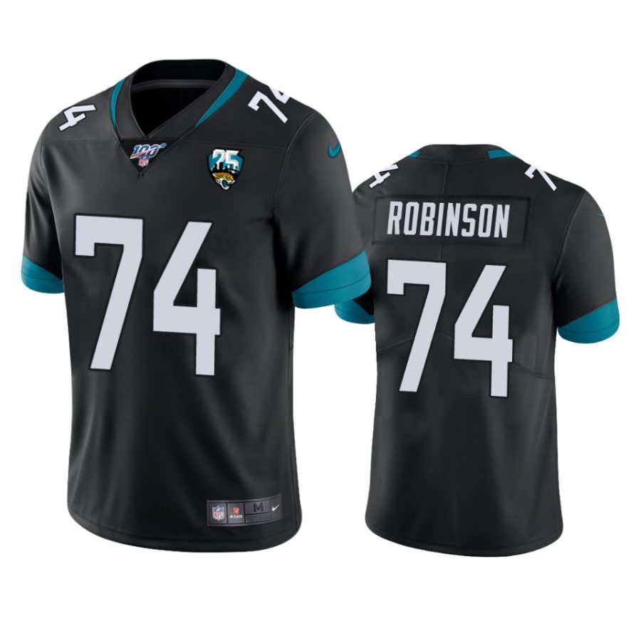 jaguars cam robinson black limited 100th season jersey