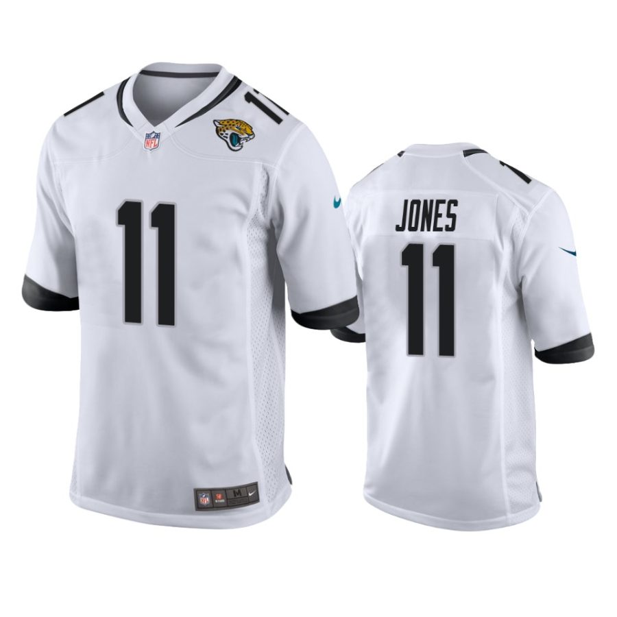 jaguars marvin jones white game jersey