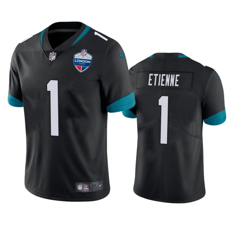 jaguars travis etienne black vapor jersey 0a