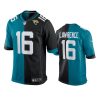 jaguars trevor lawrence teal black 2021 nfl draft split jersey