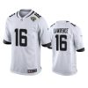 jaguars trevor lawrence white game jersey