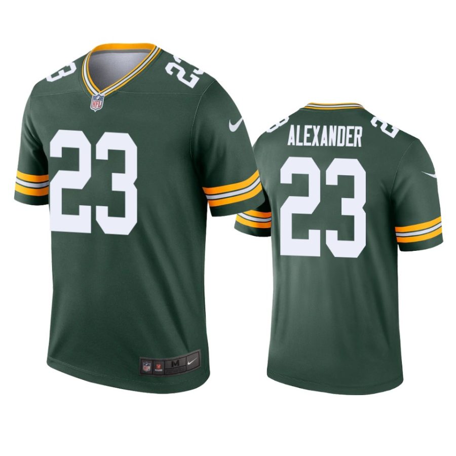 jaire alexander packers green legend jersey