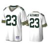 jaire alexander packers white legacy replica throwback jersey