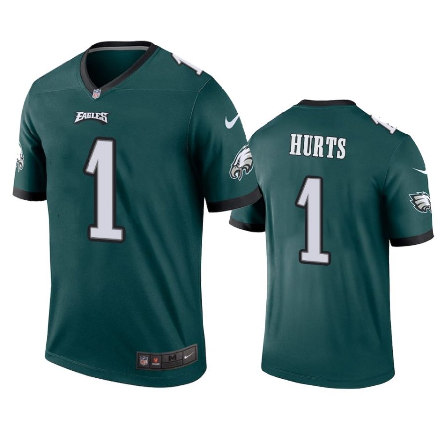 jalen hurts eagles green legend jersey 0a