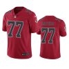 jalen mayfield falcons color rush limited red jersey