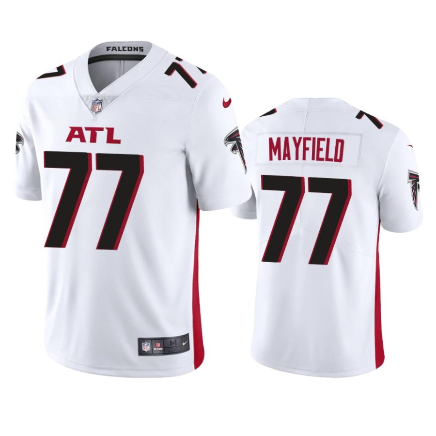 jalen mayfield falcons white vapor jersey