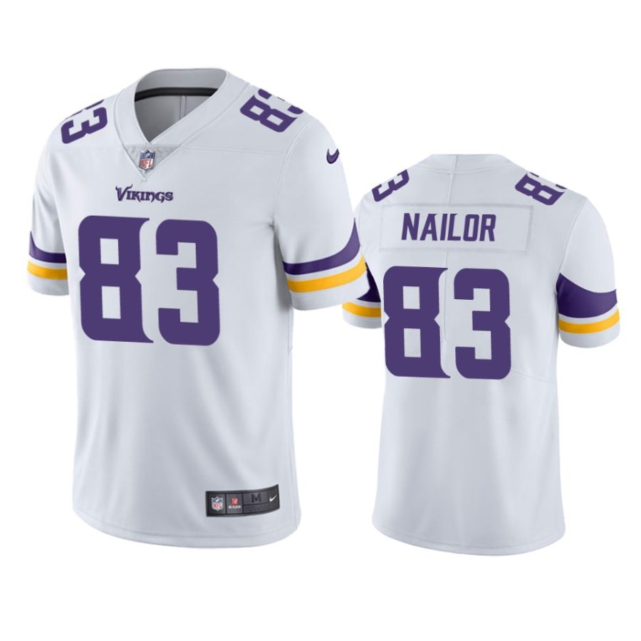 jalen nailor vikings white vapor jersey