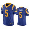 jalen ramsey rams royal vapor jersey