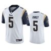 jalen ramsey rams white vapor jersey