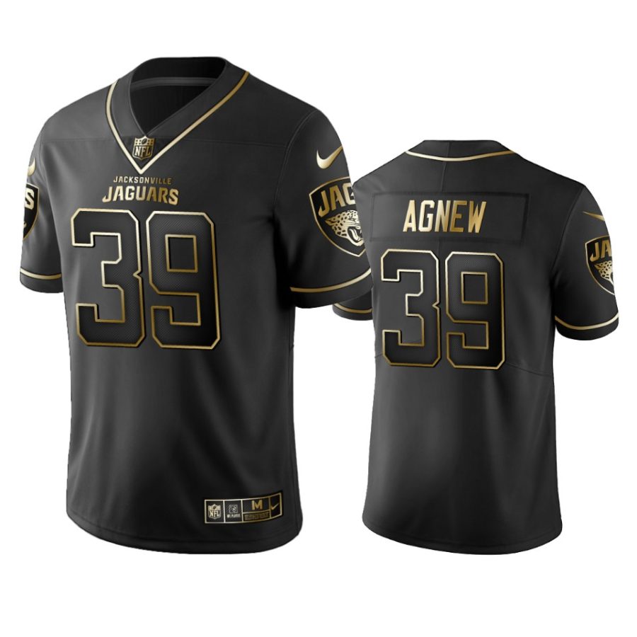 jamal agnew jaguars black golden edition jersey
