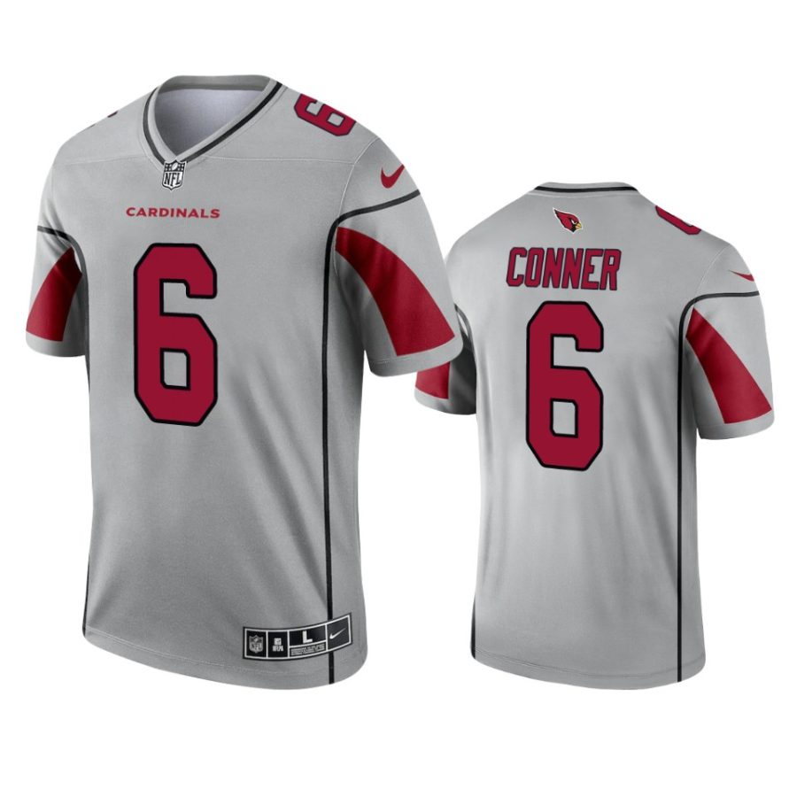 james conner cardinals 2021 inverted legend silver jersey