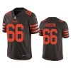 james hudson browns color rush limited brown jersey