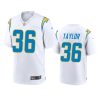 jasir taylor chargers game white jersey