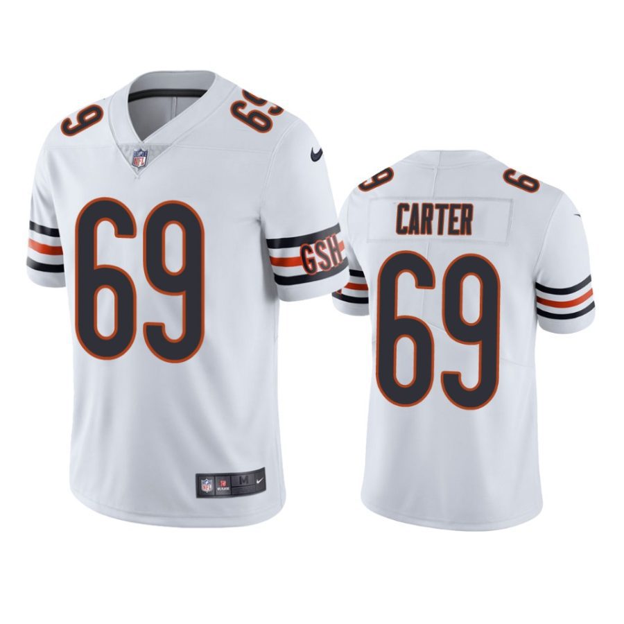 jatyre carter bears vapor limited white jersey