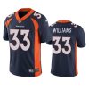 javonte williams broncos navy vapor jersey