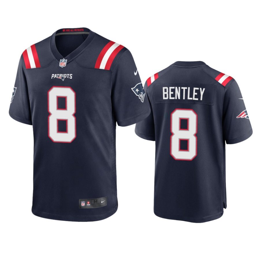 jawhaun bentley patriots navy game jersey