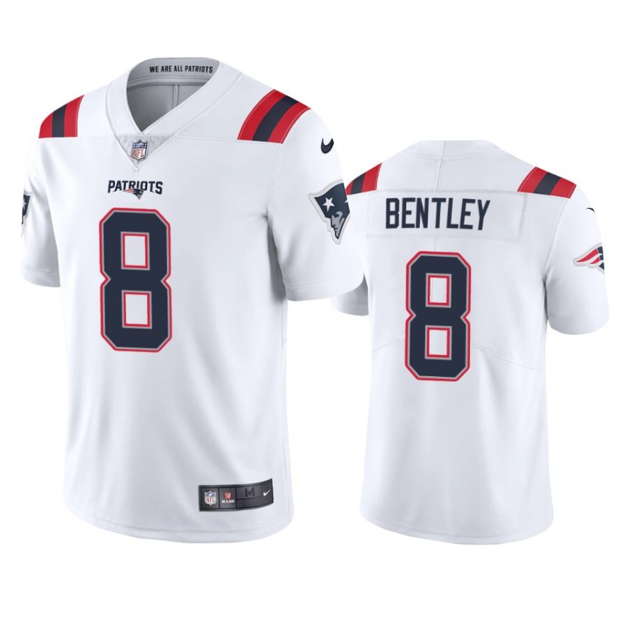 jawhaun bentley patriots white vapor jersey