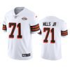 jedrick wills browns white 1946 collection alternate vapor limited jersey