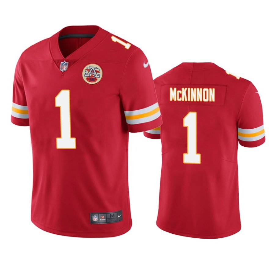 jerick mckinnon chiefs red vapor jersey